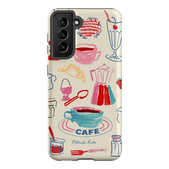 Home Cafe Printed Phone Cases Samsung Galaxy S21 / Armoured by Phthalo Ruth - The Dairy