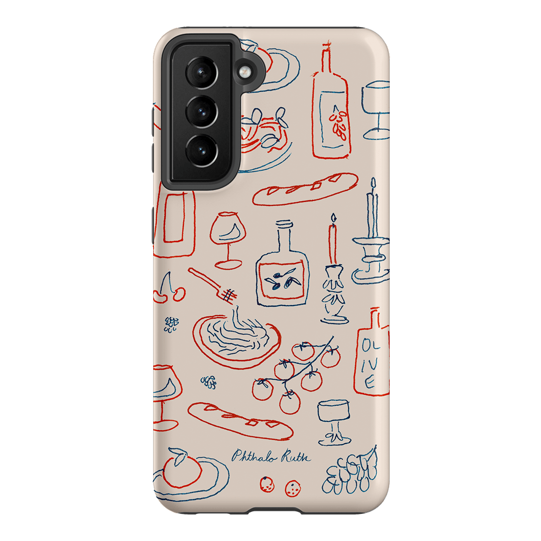 Italian Fare Printed Phone Cases Samsung Galaxy S21 / Armoured by Phthalo Ruth - The Dairy