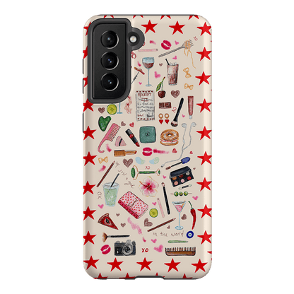 Just A Girl Printed Phone Cases Samsung Galaxy S21 / Armoured by BG. Studio - The Dairy