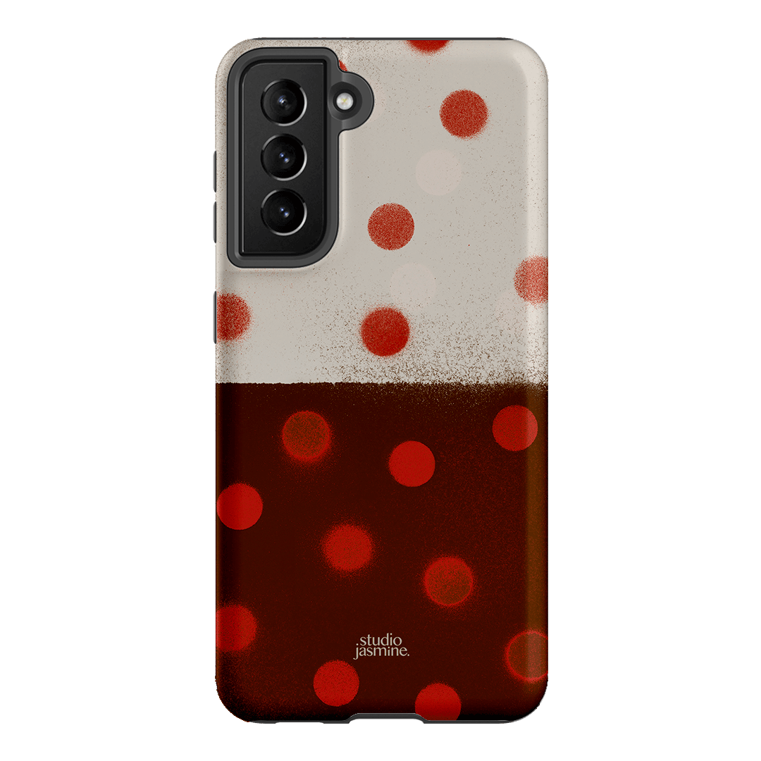 Ladybug Polka Dot Printed Phone Cases Samsung Galaxy S21 / Armoured by Jasmine Dowling - The Dairy