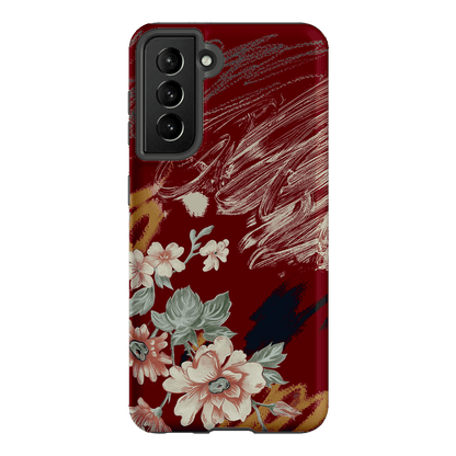 Love Floral Printed Phone Cases Samsung Galaxy S21 / Armoured by Desmond & Dempsey - The Dairy