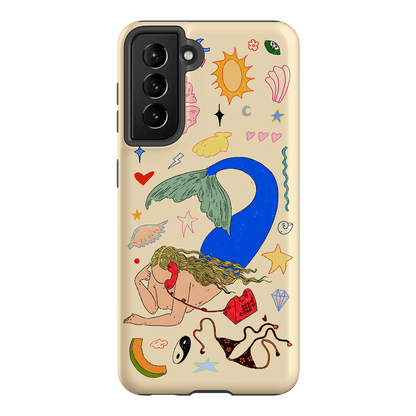 Mermaid Salad Cream Printed Phone Cases Samsung Galaxy S21 / Armoured by Easty Beasty - The Dairy