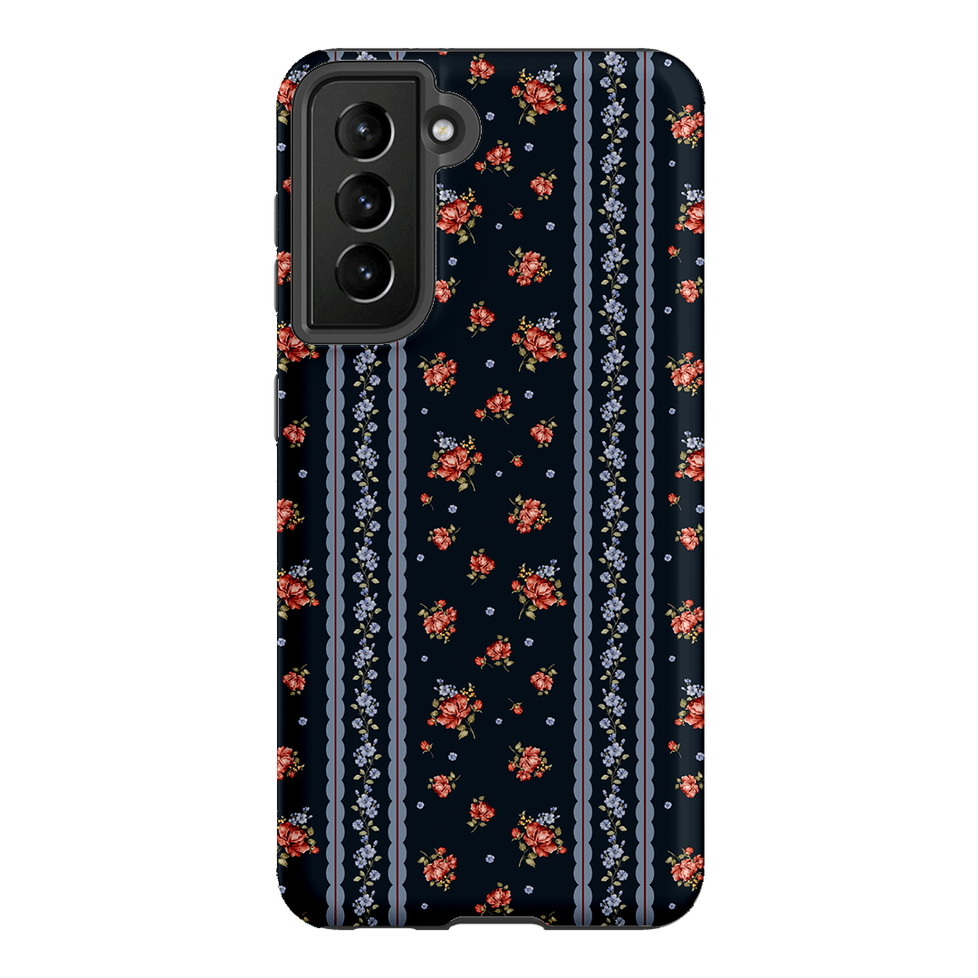 Midnight Stripe Printed Phone Cases Samsung Galaxy S21 / Armoured by Kasiags Art - The Dairy