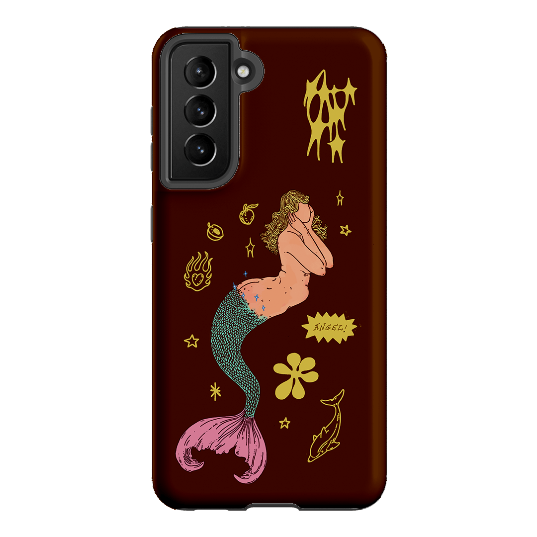 Mimi Chocolate Printed Phone Cases Samsung Galaxy S21 / Armoured by Easty Beasty - The Dairy