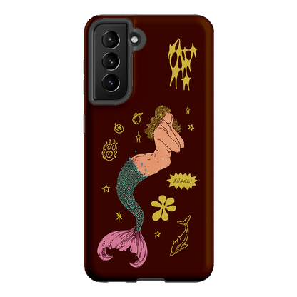 Mimi Chocolate Printed Phone Cases Samsung Galaxy S21 / Armoured by Easty Beasty - The Dairy
