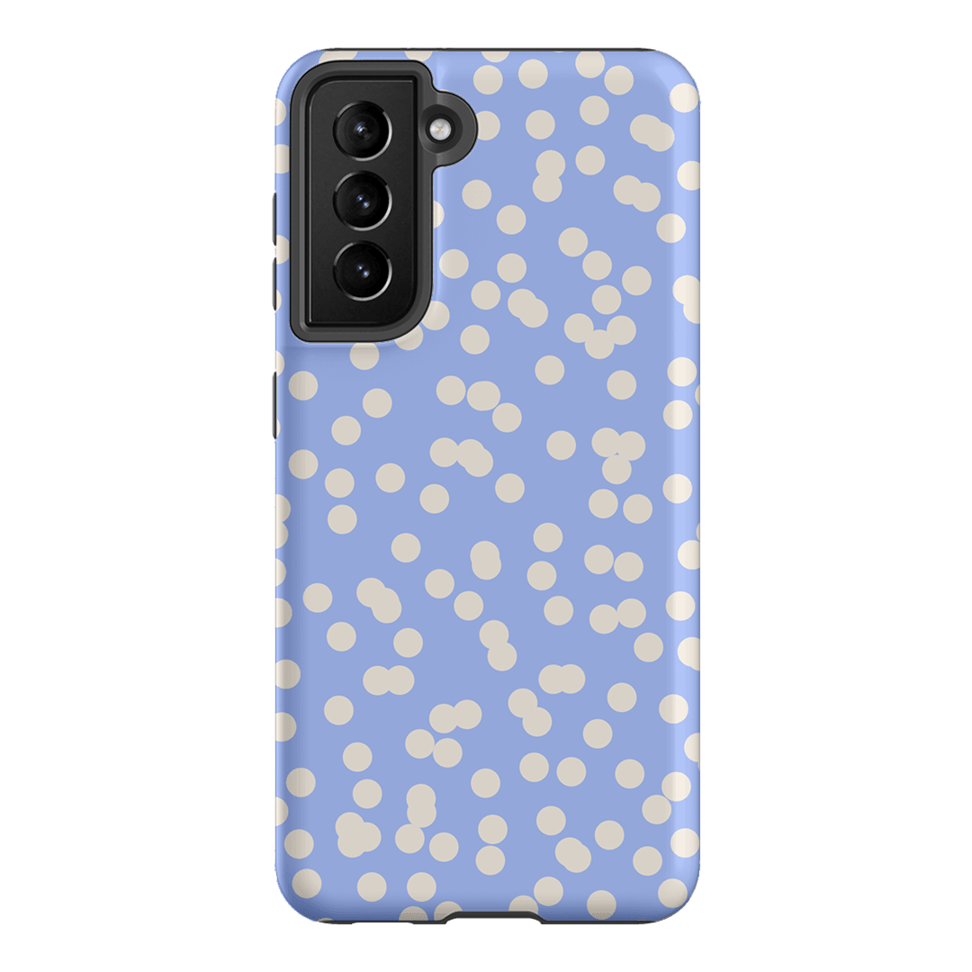 Mini Confetti Periwinkle Salt Printed Phone Cases Samsung Galaxy S21 / Armoured by Veronica Tucker - The Dairy