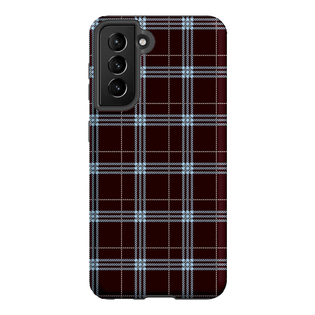 Mocha Plaid Printed Phone Cases Samsung Galaxy S21 / Armoured by The Dairy - The Dairy