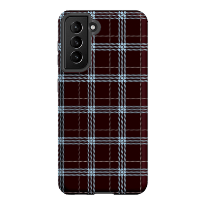 Mocha Plaid Printed Phone Cases Samsung Galaxy S21 / Armoured by The Dairy - The Dairy