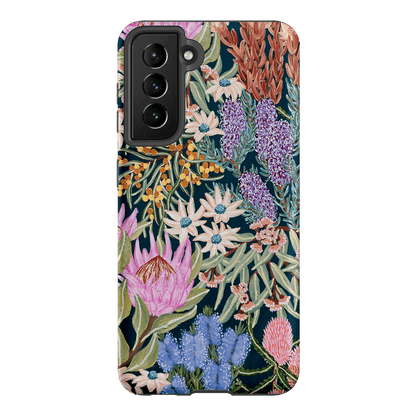 Moonlit Floral Printed Phone Cases Samsung Galaxy S21 / Armoured by Amy Gibbs - The Dairy