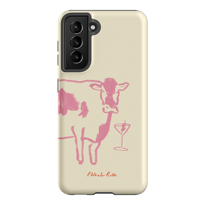 Mootini Pink Printed Phone Cases Samsung Galaxy S21 / Armoured by Phthalo Ruth - The Dairy