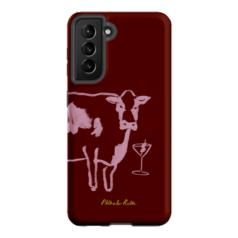Mootini Berry Printed Phone Cases Samsung Galaxy S21 / Armoured by Phthalo Ruth - The Dairy