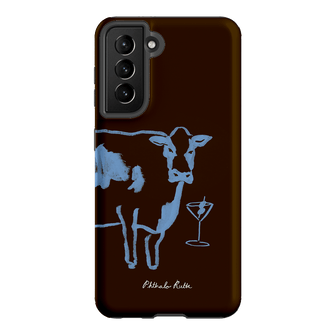 Mootini Espresso Printed Phone Cases Samsung Galaxy S21 / Armoured by Phthalo Ruth - The Dairy