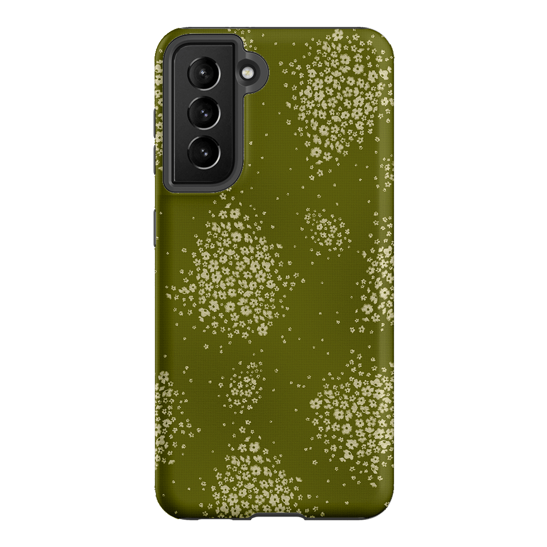 Olive Bloom Printed Phone Cases Samsung Galaxy S21 / Armoured by Veronica Tucker - The Dairy