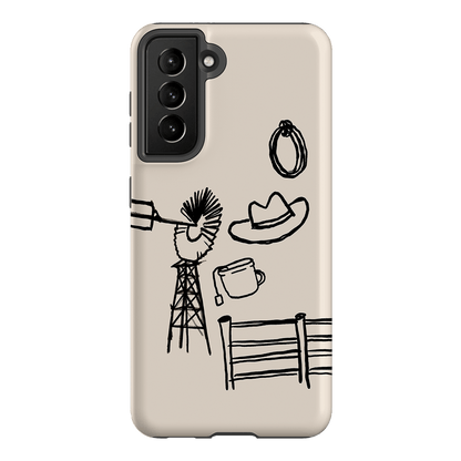 Outstation Printed Phone Cases Samsung Galaxy S21 / Armoured by Nardurna - The Dairy