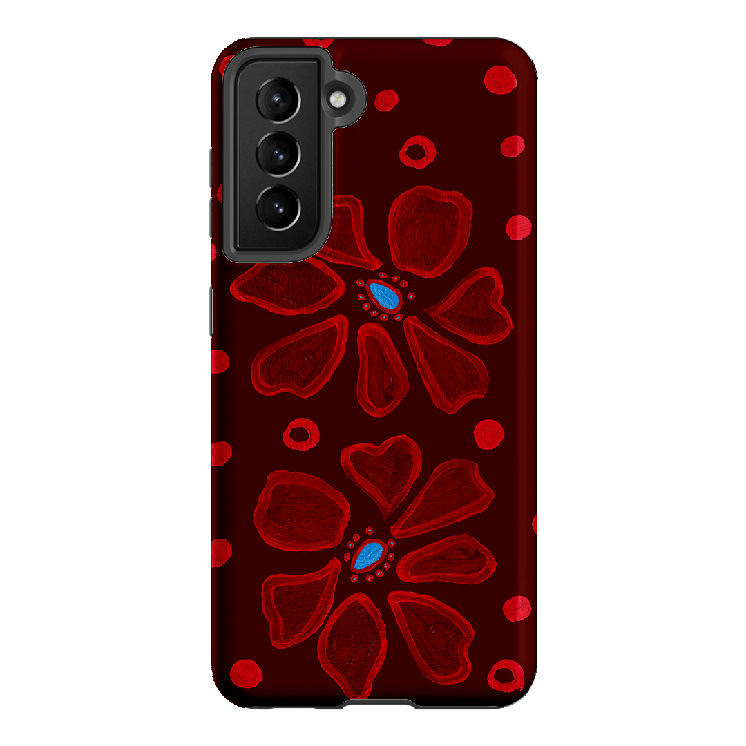 Painted Petal Rouge Printed Phone Cases Samsung Galaxy S21 / Armoured by BG. Studio - The Dairy