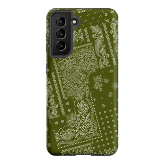 Paisley Fern Printed Phone Cases Samsung Galaxy S21 / Armoured by The Dairy - The Dairy