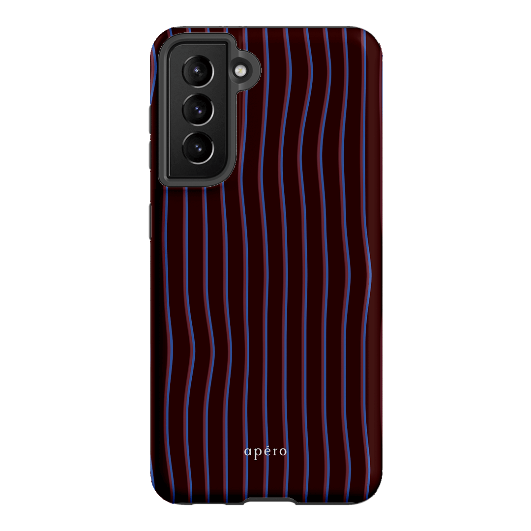Panama Burgundy Printed Phone Cases Samsung Galaxy S21 / Armoured by Apero - The Dairy