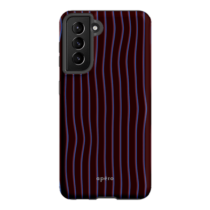 Panama Burgundy Printed Phone Cases Samsung Galaxy S21 / Armoured by Apero - The Dairy