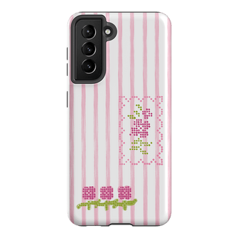 Patchwork Pink Printed Phone Cases Samsung Galaxy S21 / Armoured by Kayla Carr - The Dairy