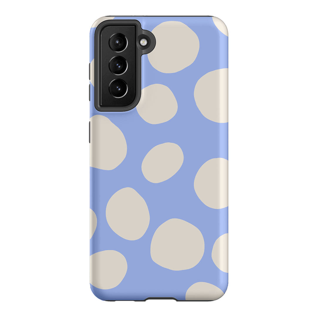 Pebbles Periwinkle Salt Printed Phone Cases Samsung Galaxy S21 / Armoured by Veronica Tucker - The Dairy
