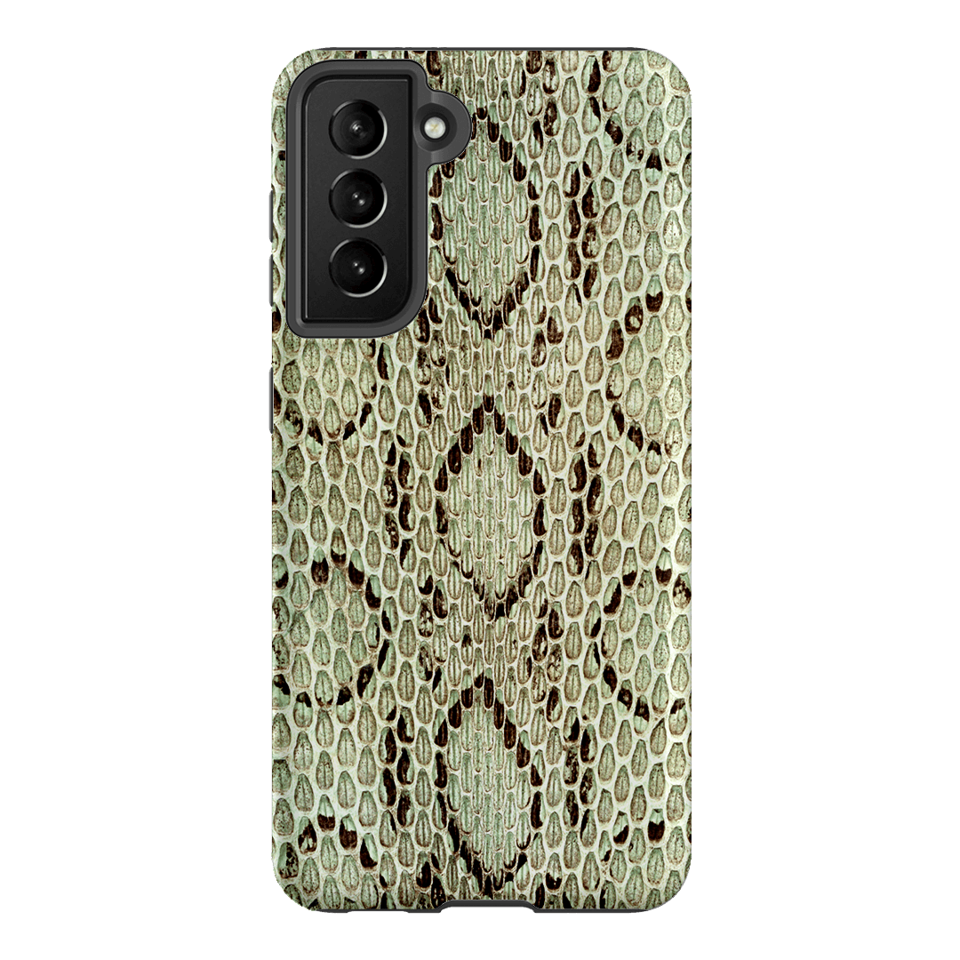 Pistachio Python Printed Phone Cases Samsung Galaxy S21 / Armoured by The Dairy - The Dairy