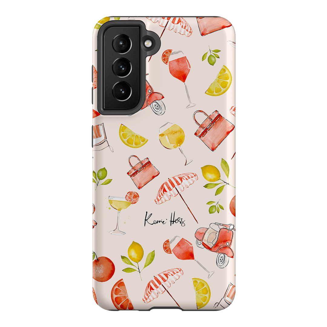 Positano Printed Phone Cases Samsung Galaxy S21 / Armoured by Kerrie Hess - The Dairy