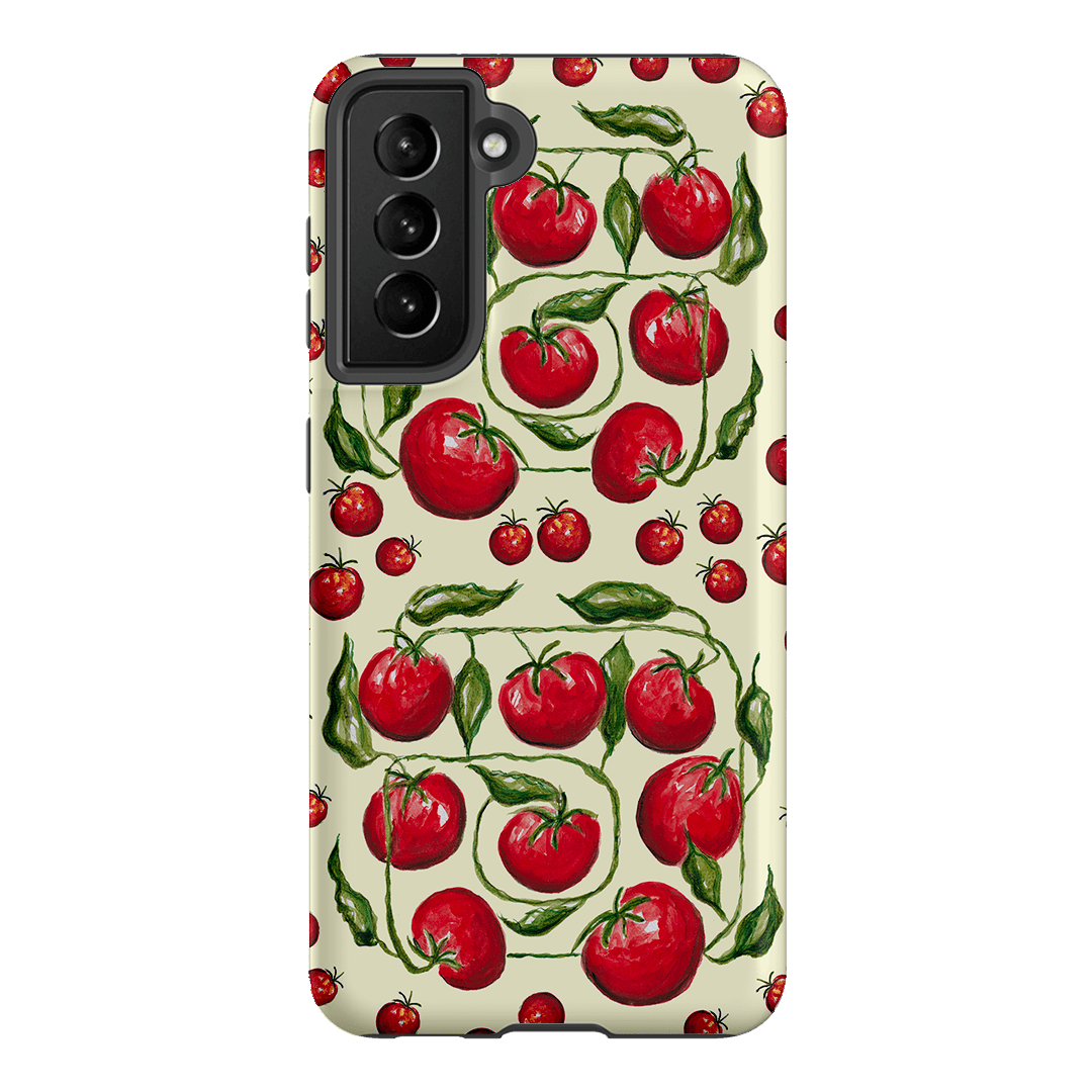 Red Tomatoes Printed Phone Cases Samsung Galaxy S21 / Armoured by BG. Studio - The Dairy