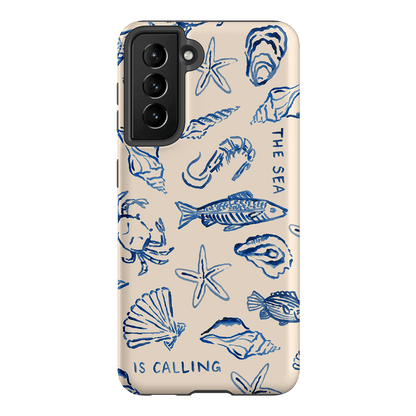 Sea Call Printed Phone Cases Samsung Galaxy S21 / Armoured by Cass Deller - The Dairy