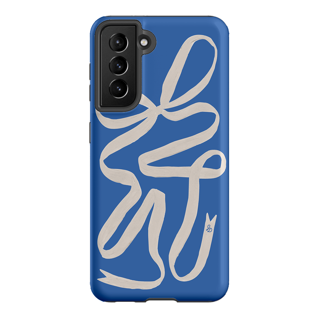 Something Blue Ribbon Printed Phone Cases Samsung Galaxy S21 / Armoured by Jasmine Dowling - The Dairy