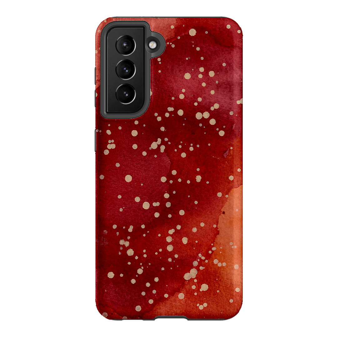 Spotty Rust Printed Phone Cases Samsung Galaxy S21 / Armoured by The Dairy - The Dairy