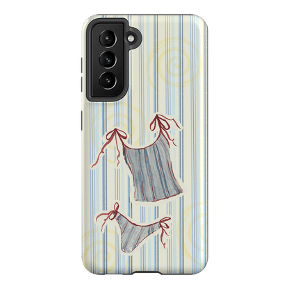 Stripe Tankini Printed Phone Cases Samsung Galaxy S21 / Armoured by Kayla Carr - The Dairy