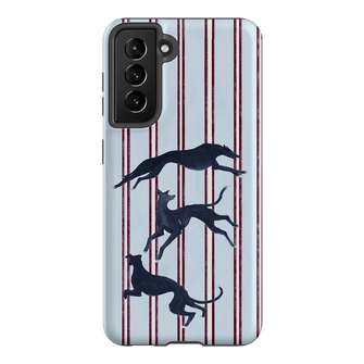 Stripey Hounds Printed Phone Cases Samsung Galaxy S21 / Armoured by Lisa Hu - The Dairy