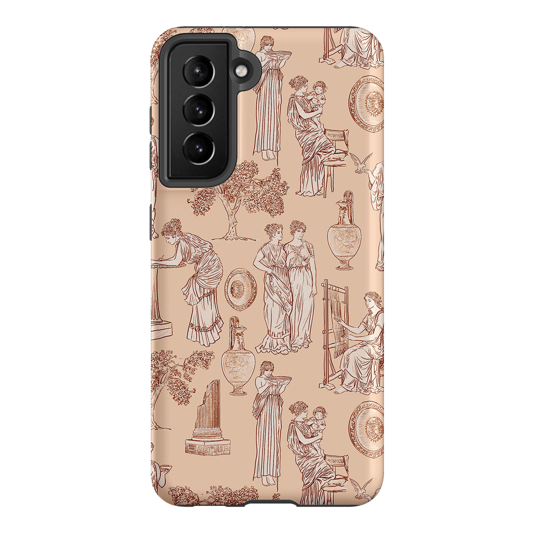 Symposium Rosewater Printed Phone Cases Samsung Galaxy S21 / Armoured by Veronica Tucker - The Dairy