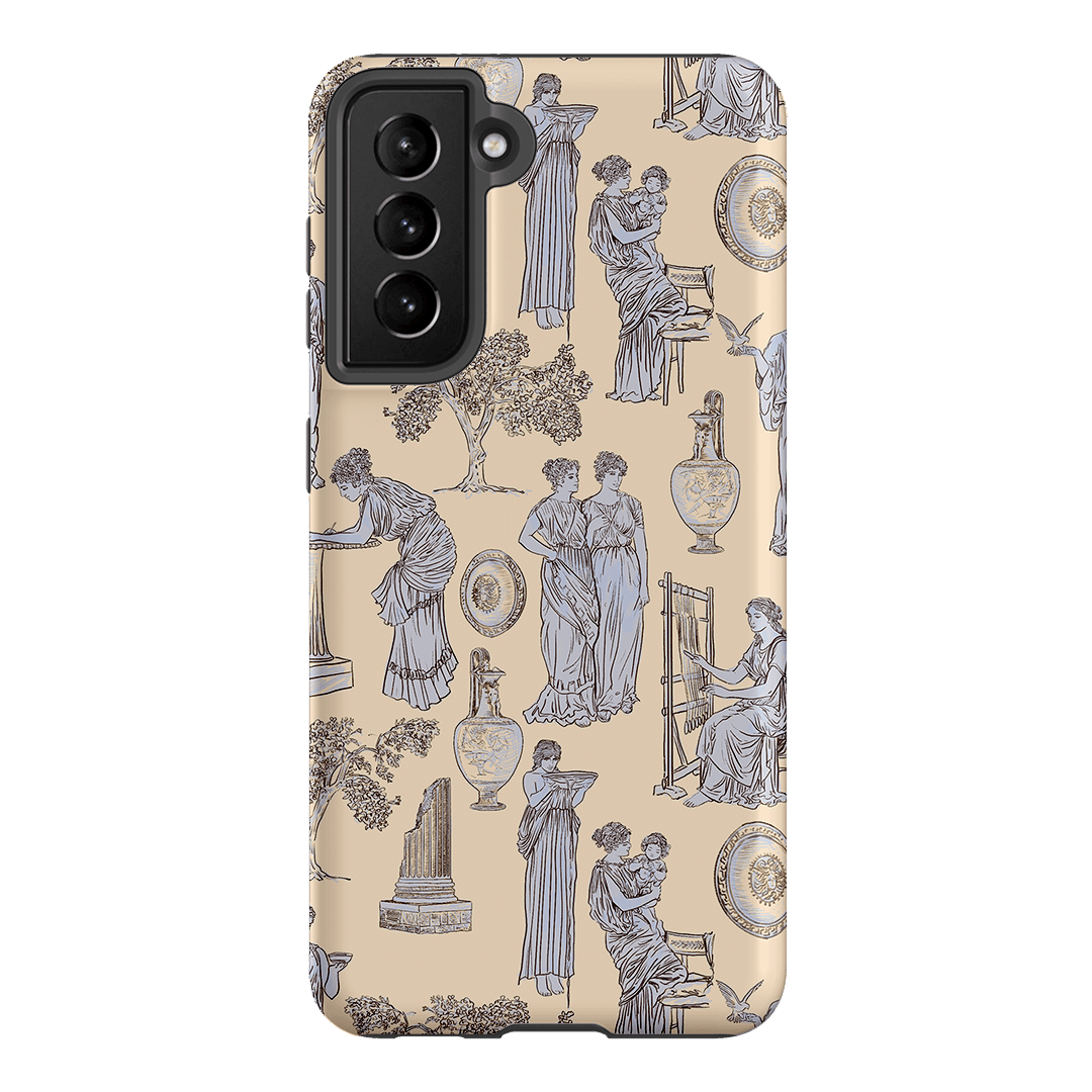 Symposium Alabaster Printed Phone Cases Samsung Galaxy S21 / Armoured by Veronica Tucker - The Dairy