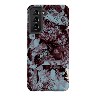 Tippi Blue Printed Phone Cases Samsung Galaxy S21 / Armoured by Desmond & Dempsey - The Dairy