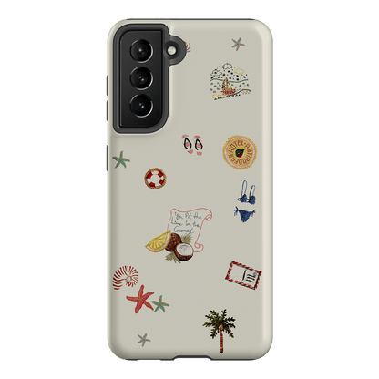 Vacay All Day Cream Printed Phone Cases by Antipodean - The Dairy