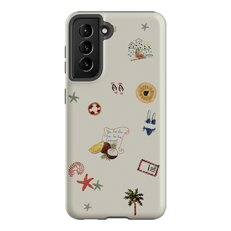 Vacay All Day Cream Printed Phone Cases by Antipodean - The Dairy