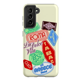 Well Travelled Printed Phone Cases Samsung Galaxy S21 / Armoured by The Dairy - The Dairy
