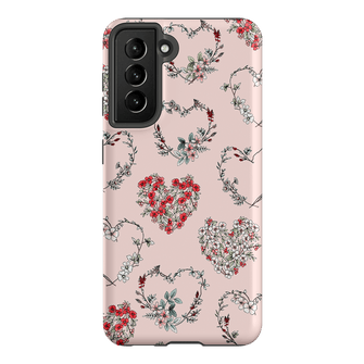 Wild Heart Wreath Printed Phone Cases Samsung Galaxy S21 / Armoured by Typoflora - The Dairy