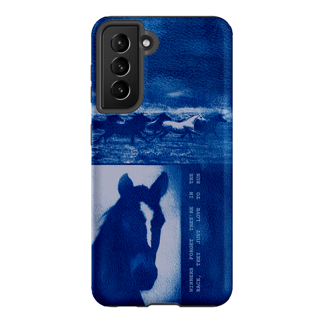 Wild Horses Printed Phone Cases Samsung Galaxy S21 / Armoured by Sally Hungerford - The Dairy