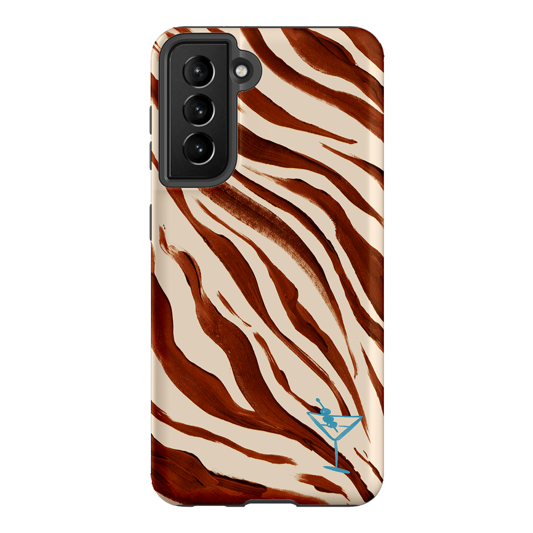 Zebra Tini Printed Phone Cases Samsung Galaxy S21 / Armoured by Charlie Taylor - The Dairy