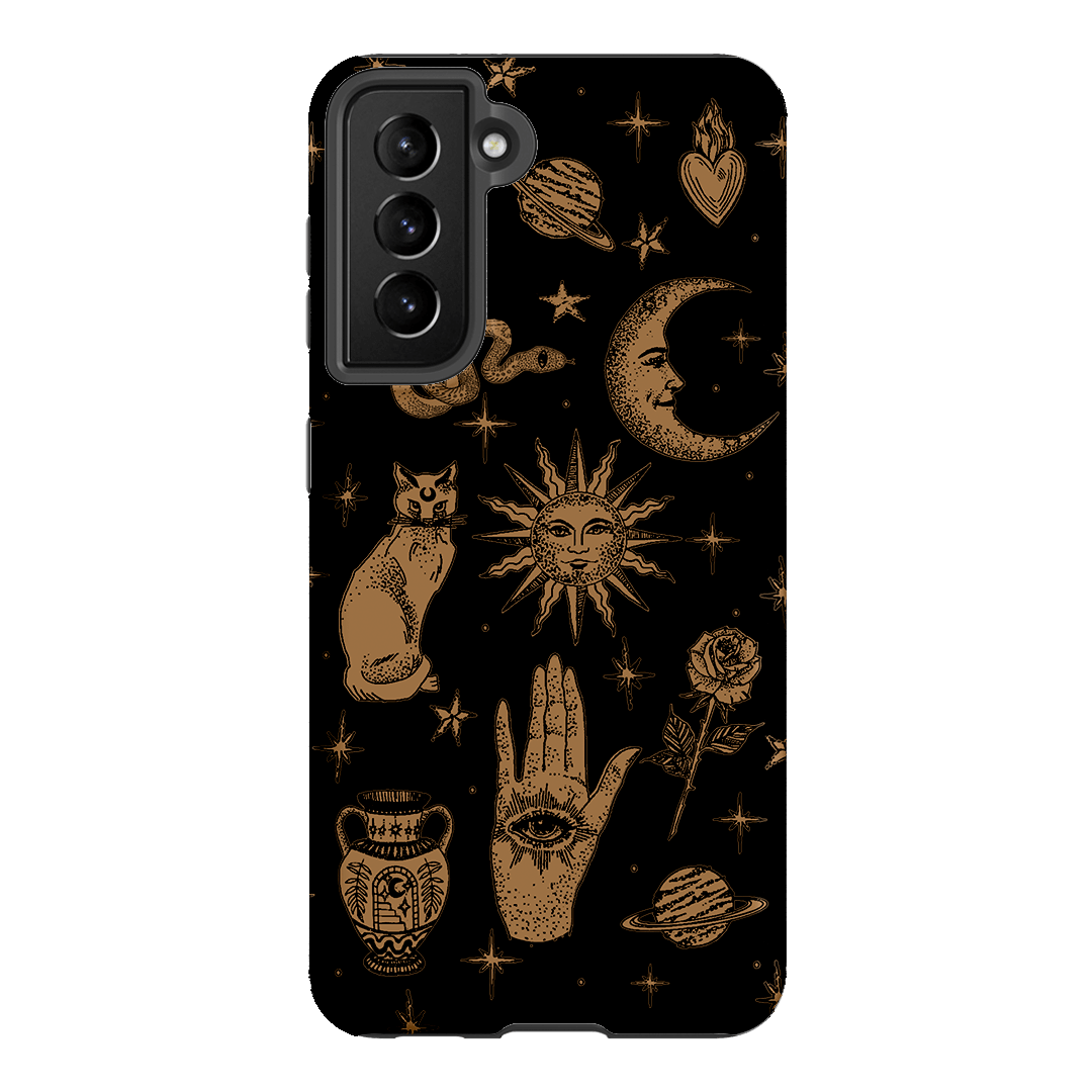 Astro Flash Noir Printed Phone Cases Samsung Galaxy S21 / Armoured by Veronica Tucker - The Dairy