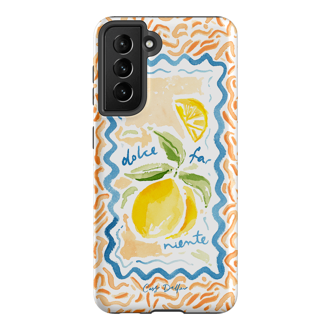 Dolce Far Niente Printed Phone Cases Samsung Galaxy S21 / Armoured by Cass Deller - The Dairy