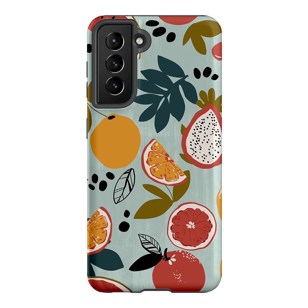Fruit Market Printed Phone Cases Samsung Galaxy S21 / Armoured by Charlie Taylor - The Dairy