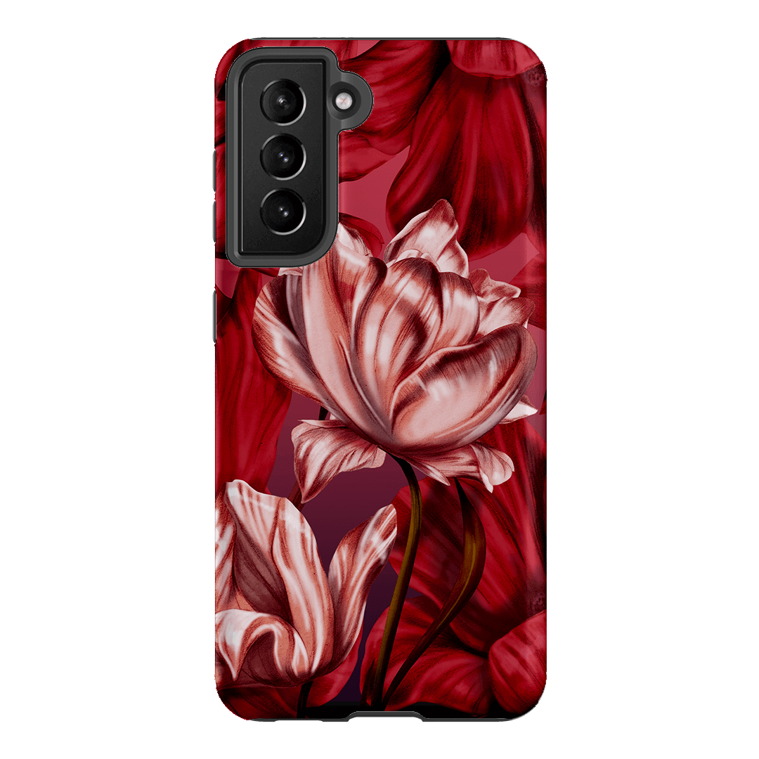 Tulip Season Printed Phone Cases Samsung Galaxy S21 / Armoured by Kelly Thompson - The Dairy