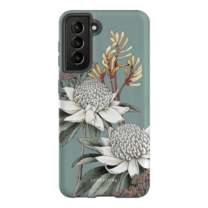 Waratah Printed Phone Cases Samsung Galaxy S21 / Armoured by Typoflora - The Dairy