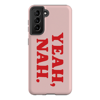 Yeah Nah Printed Phone Cases Samsung Galaxy S21 / Armoured by Jasmine Dowling - The Dairy