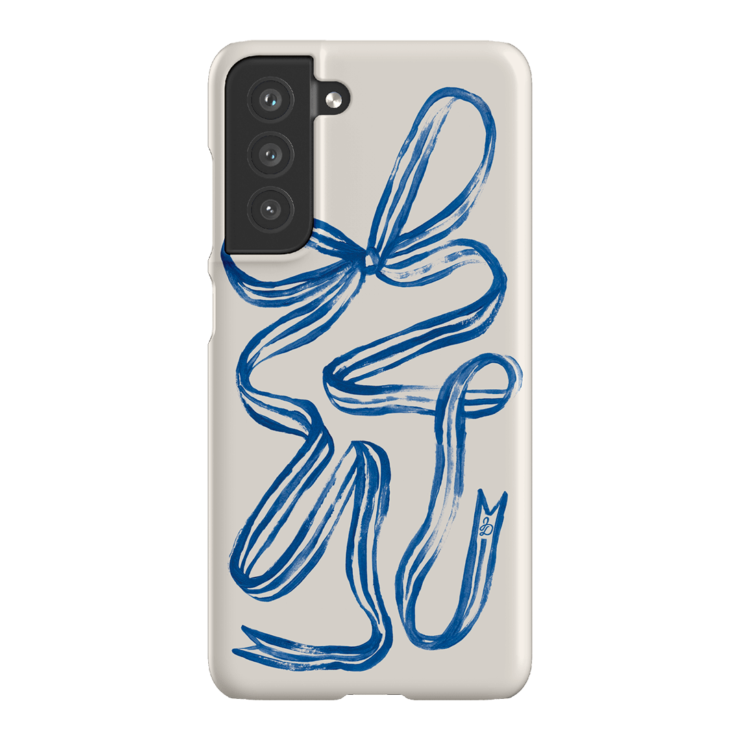 Bowerbird Ribbon Printed Phone Cases Samsung Galaxy S21 FE / Snap by Jasmine Dowling - The Dairy