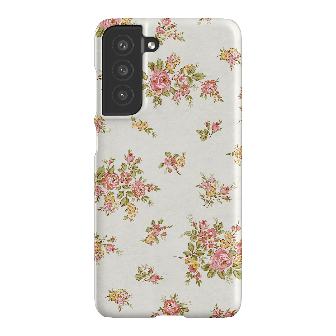Della Floral Printed Phone Cases Samsung Galaxy S21 FE / Snap by Oak Meadow - The Dairy