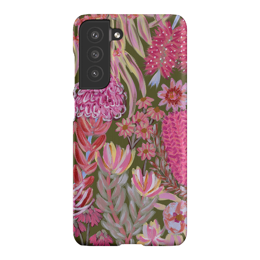 Floral Island Printed Phone Cases Samsung Galaxy S21 FE / Snap by Amy Gibbs - The Dairy